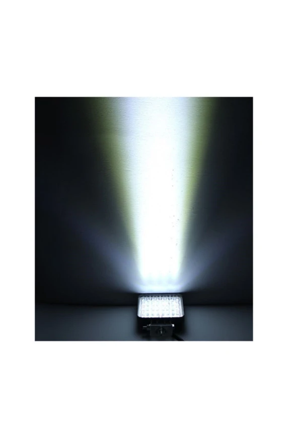 2 Adet 16 Ledli Off Road Sis Farı Çalışma Lambası 12 Volt - 6