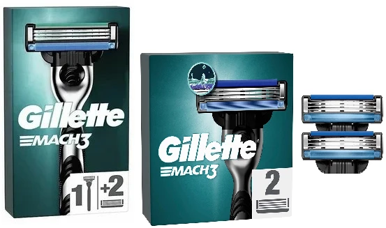 Gillette Mach3 4 Lü Tıraş Makinesi - 1