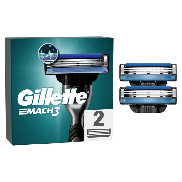 Gillette Mach3 4 Lü Tıraş Makinesi - 3