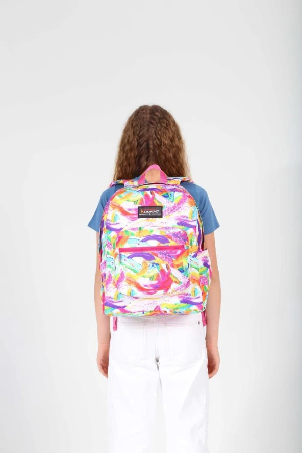 Kaukko Spring Sırt Çantası Watercolor K1669 - Resim 3