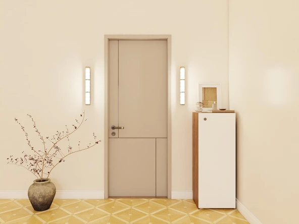 1 Kapaklı Çok Amaçlı Amalfi Beyaz Renk Dolap - Resim 4