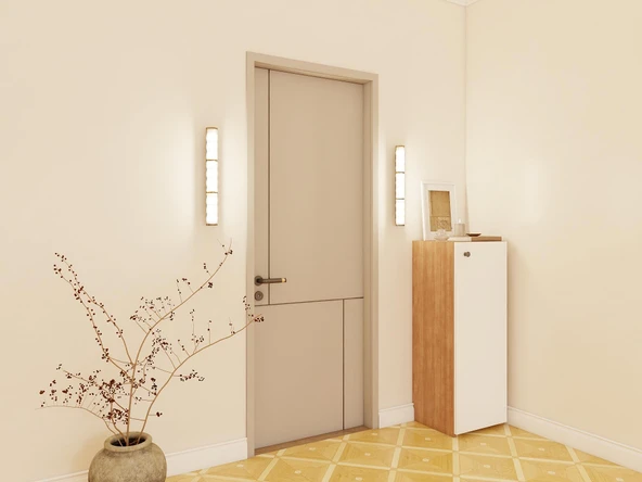 1 Kapaklı Çok Amaçlı Marbella Kiraz Renk Dolap - Resim 3