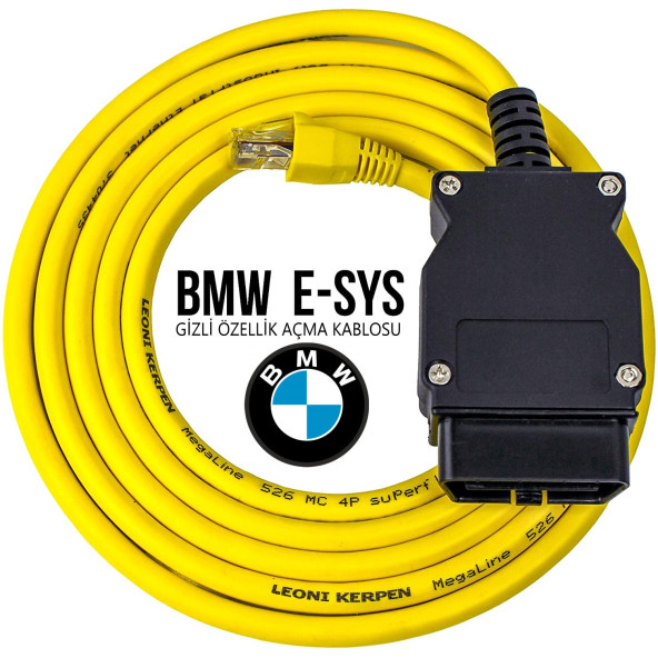 Bmw Enet E-SYS Gizli Özellik Açma Kablosu