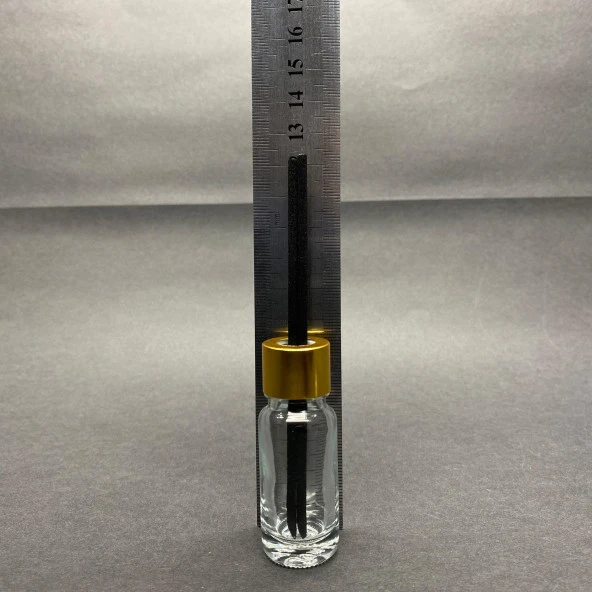 Cam Bambu Oda Kokusu Şişesi 10 Ml , Çubuklu Bambu Oda Kokusu Şişesi 10cc  x 3 Adet - Resim 2