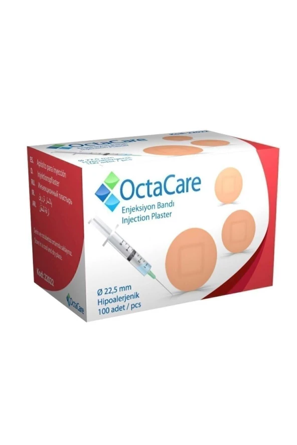 OCTACARE Enjeksiyon Bandı 22,5 Mm 100 Adet