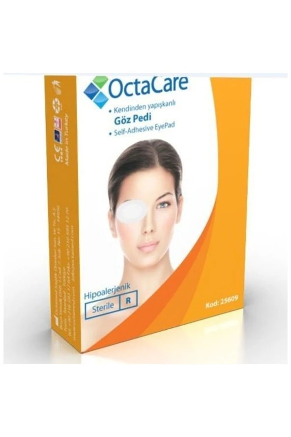 OCTACARE Yapışkanlı Göz Pedi