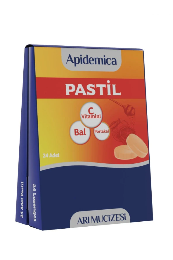 ARI MUCİZESİ Apidemica Pastil (portakal, Bal Ve C Vitamini)