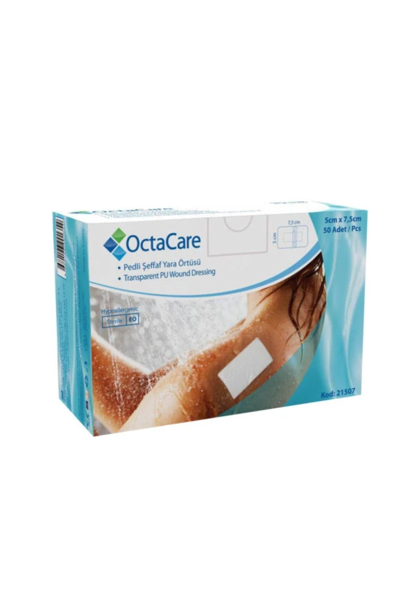 OCTACARE Octacere Su Geçirmez Pedli Film 5 X 7,5 Cm - 10 Adet