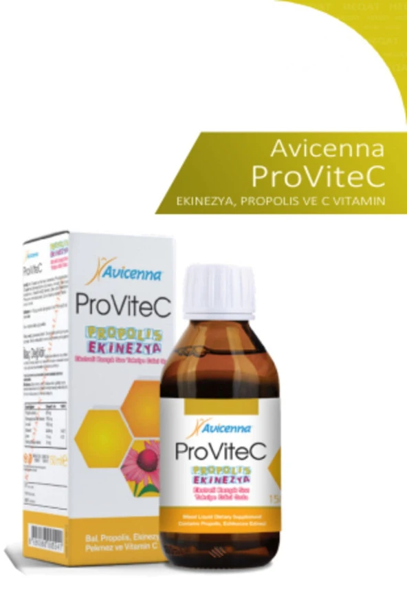 AVİCENNA Provitec Bal Propolis Ekinezya Şurup 150 ml