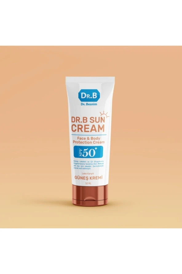 DR B Sun Cream Spf 50+ Leke Karşıtı Güneş Kremi 50 Ml - 2