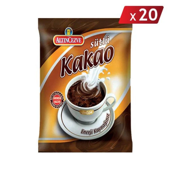 Altıncezve Sütlü Kakao 250 Gr - 20 Lİ PAKET