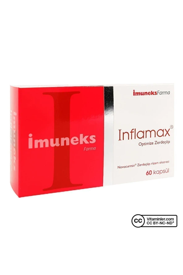 IMUNEKS Inflamax Optimize Zerdeçöp 60 Kapsül