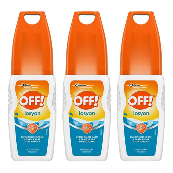 OFF SİNEKKOVAR LOSYON 100 ML X3 ADET