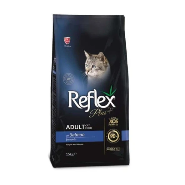 Reflex Plus Somonlu Yetişkin Kedi Maması 15 Kg