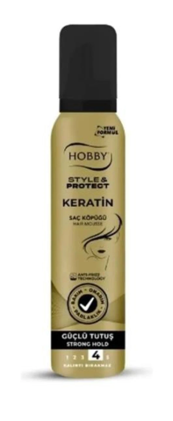 Hobby Keratin Saç Köpüğü 150 Ml