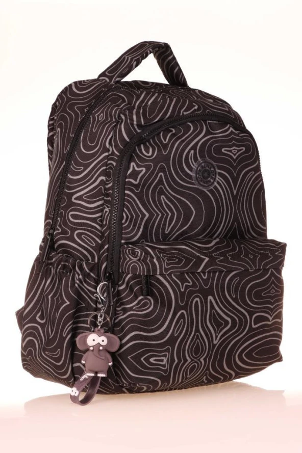 Kaukko Favorite Sırt Çantası Black Waves K1690 - 5