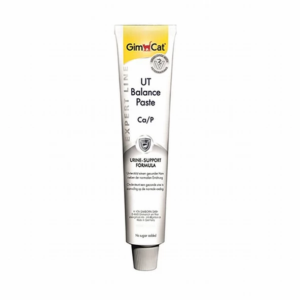 GimCat UT Balance Paste Urine Support Üriner Sistem Sağlığı Destekleyici Kedi Macunu 50 Gr