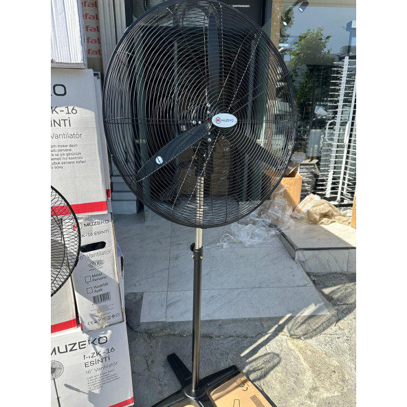 MUZEKO MZK-750 30 INÇ ENDÜSTRİYEL SANAYİ TİPİ MEGA AYAKLI VANTİLATÖR - 3