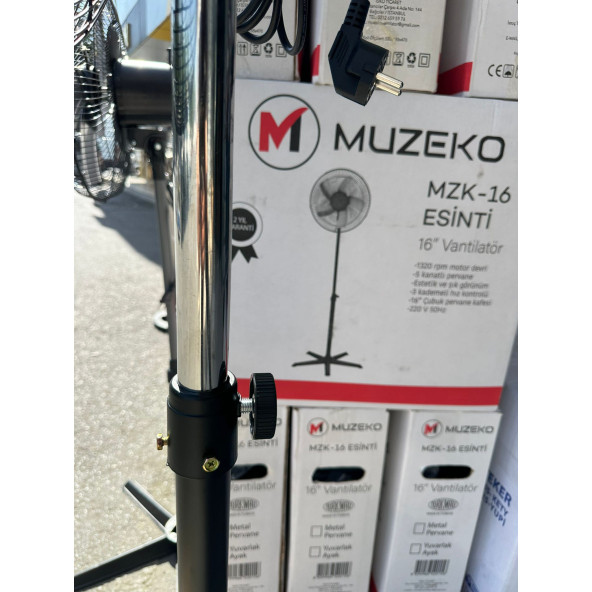 MUZEKO MZK-750 30 INÇ ENDÜSTRİYEL SANAYİ TİPİ MEGA AYAKLI VANTİLATÖR - 4
