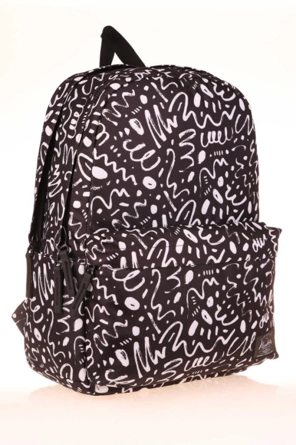Kaukko Nature Sırt Çantası Doodle K1698 - Resim 5