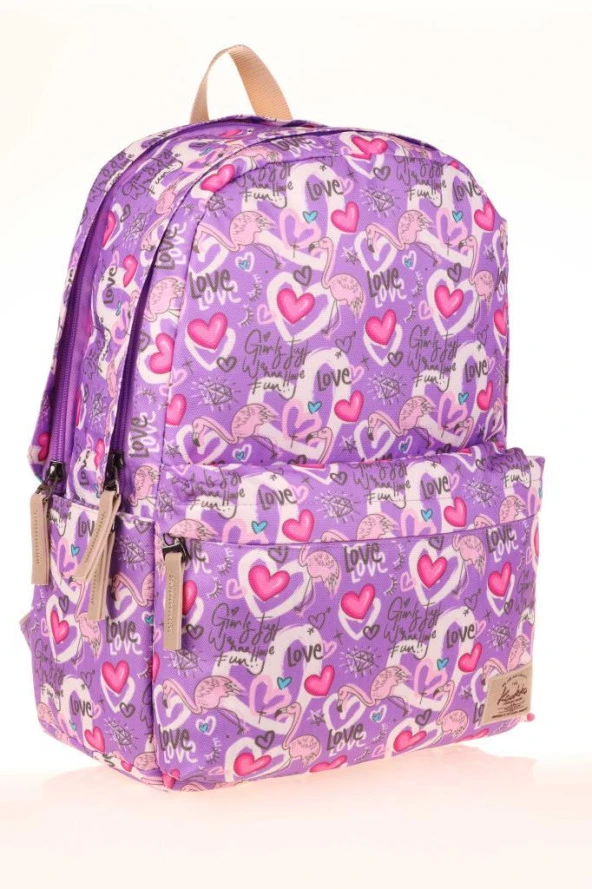 Kaukko Nature Sırt Çantası Flamingo K1708 - Resim 5