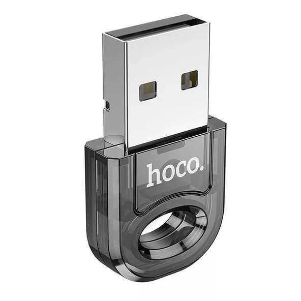 Hoco UA28 Transparan USB Bluetooth 5.1 Mini Taşınabilir Bluetooth Alıcısı Adaptörü