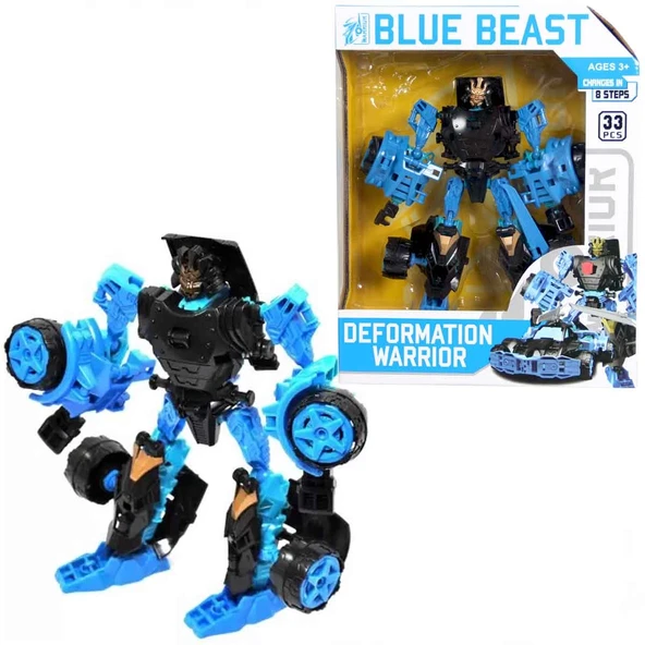 Deformation Warrior Robota Dönüşen Araba - 4