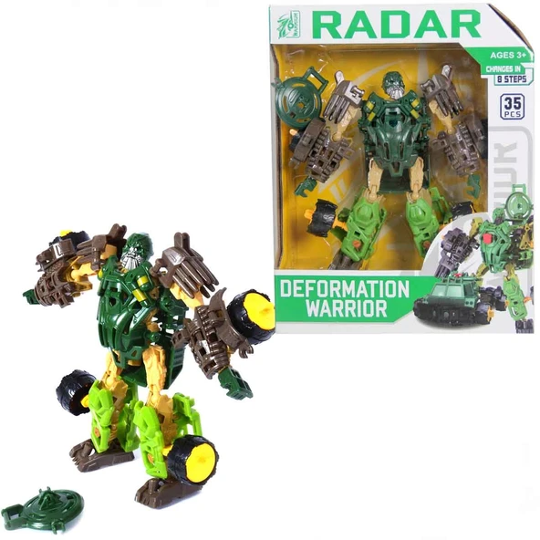 Deformation Warrior Robota Dönüşen Araba - 2