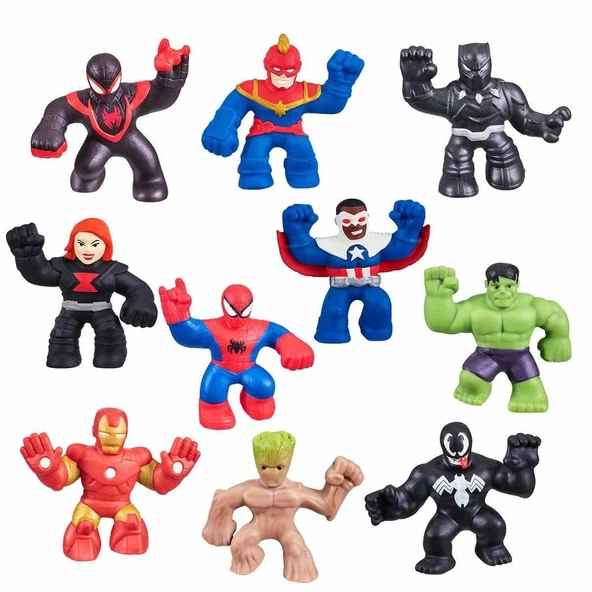 Goojitzu Marvel Miniş Figür GJM01000 - 1 Adet Stokta Olan Gönderilir