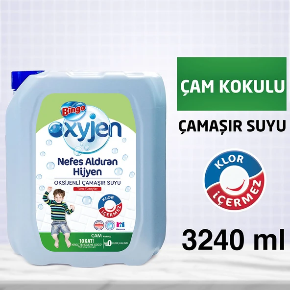 "Dev Ekonomi Paketi ; Bingo Matik 9 kg Sık Yıkananlar + Bingo Soft 5 ltLovely + Bingo Fresh 2,5 lt Lovely +  Bingo Oksijen Çam" - 6