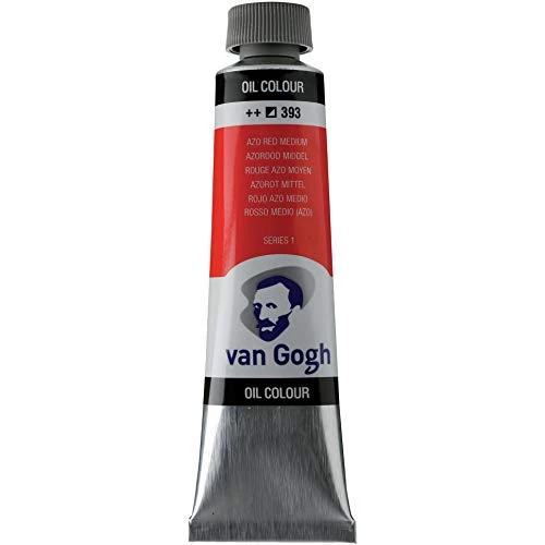 VANGOGH 40ML YAĞLI BOYA AZO RED MEDIUM/393