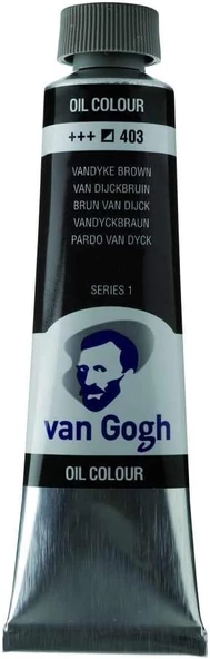 VANGOGH 40ML YAĞLI BOYA  VANDYKE BROWN/403