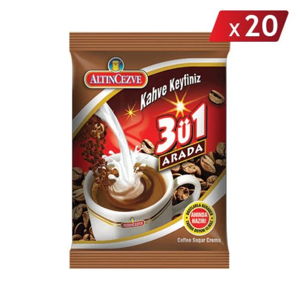 Altıncezve 3'ü 1 Arada Hazır Kahve 250 Gr - 20Lİ PAKET