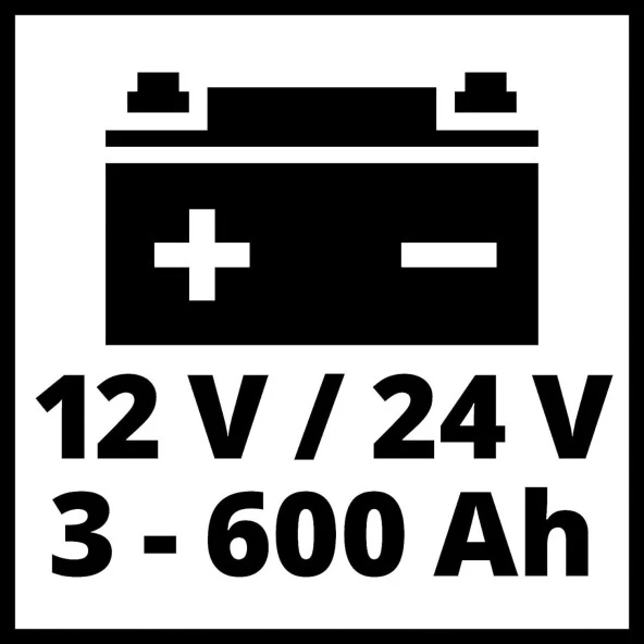 Einhell CE-BC 30 M Akü Şarj Cihazı 6-12-24 Volt - 6