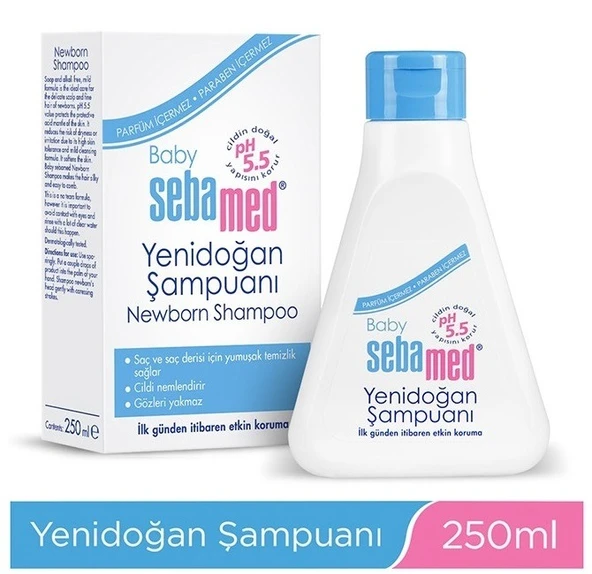 Sebamed Bebek Şampuanı 250ML Yeni Doğan (2 Li Set) - Resim 6
