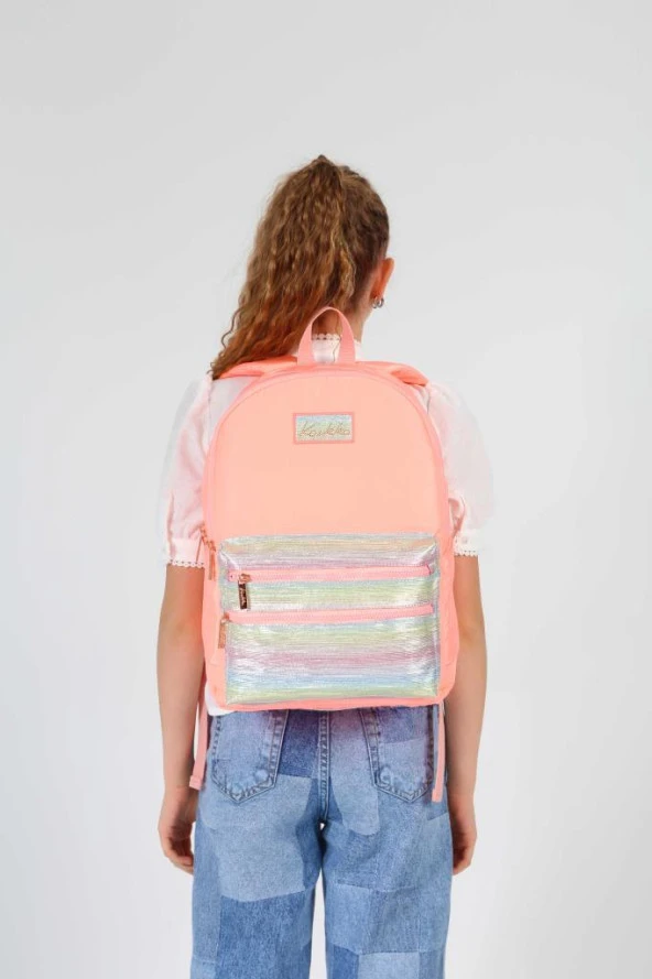 Kaukko Magic Dreams Sırt Çantası Leather Salmon K1727 - Resim 3