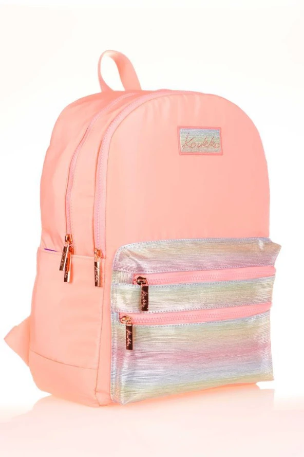 Kaukko Magic Dreams Sırt Çantası Leather Salmon K1727 - Resim 5