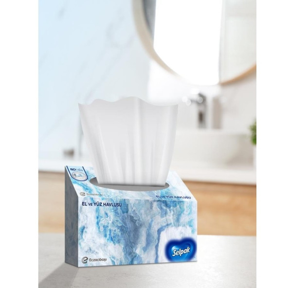 Selpak El ve Yüz Havlusu 400 Yaprak 3 Katlı - Resim 5