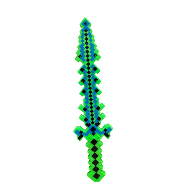 Minecraft Sensörlü Işıklı ve Sesli Kılıç 60 Cm - 9