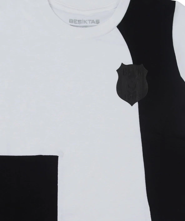 Beşiktaş Orijinal Sıfır Yaka Çocuk T-shirt Hediyelik Ahşap Kutulu - 7