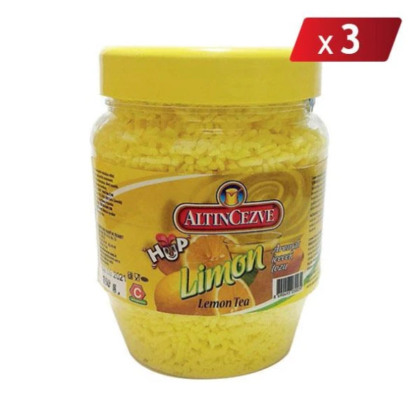 Altıncezve Granül Limon Aromalı İçecek Tozu 300 Gr - 3LÜ PAKET