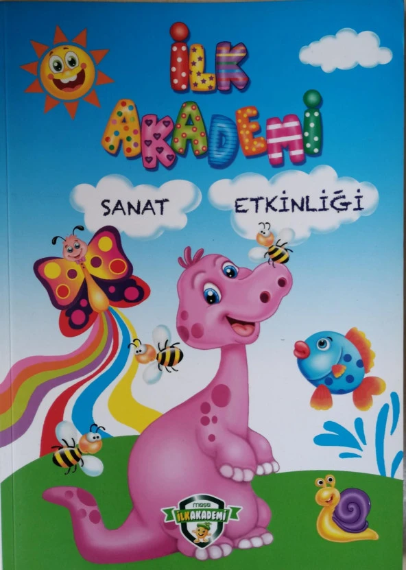 İlk Akademi Sanat Etkinliği Mavi Kapaklı Büyük Boy x