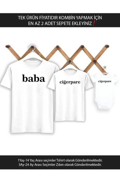Baba Oğul Kız Baba Ciğerpare (TEK ÜRÜN FİYATIDIR KOMBİN YAPMAK İÇİN EN AZ 2 ADET SEPETE EKLEYİNİZ)