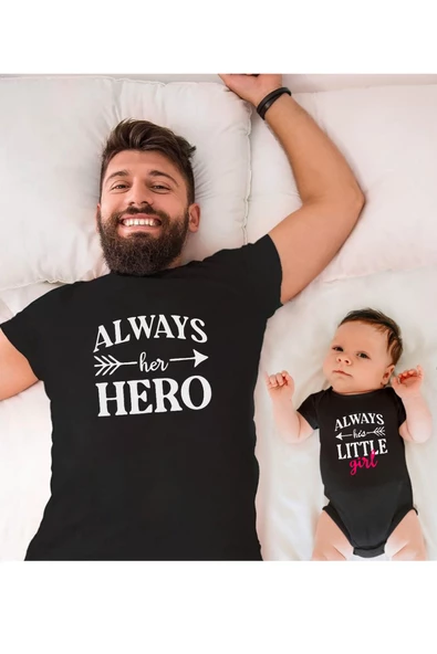 Always Hero Girl Baba Kız (TEK ÜRÜN FİYATIDIR KOMBİN YAPMAK İÇİN EN AZ 2 ADET SEPETE EKLEYİNİZ)
