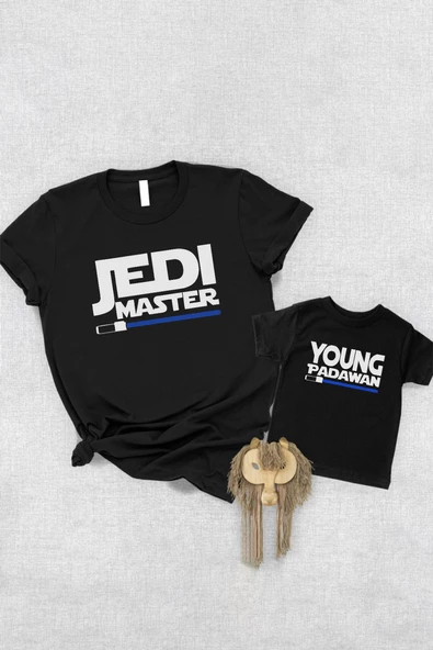 Jedi Master Baba Oğul Kız (TEK ÜRÜN FİYATIDIR KOMBİN YAPMAK İÇİN EN AZ 2 ADET SEPETE EKLEYİNİZ)