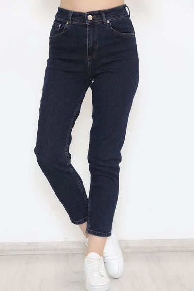 Boyfriend Kot Pantolon Koyumavi - 11917.1754. ürün görseli