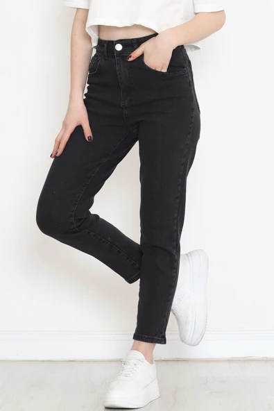 Boyfriend Kot Pantolon Füme2 - 11917.1431. - Resim 3