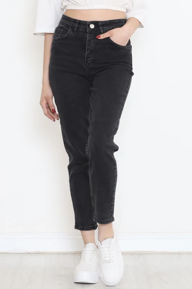 Boyfriend Kot Pantolon Füme1 - 11917.1431. - Resim 5