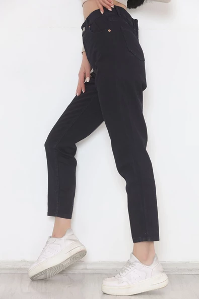 Boyfriend Kot Pantolon Lacivert - 11917.1431. - Resim 4