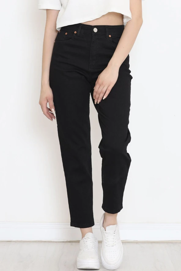 Boyfriend Kot Pantolon Siyah3 - 8756.1431. ürün görseli